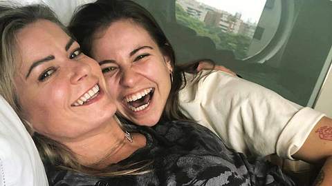 Die süsstesten gay lesbian Star Paare Melina Sophie Helga