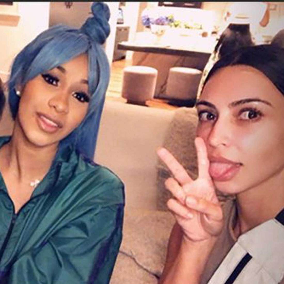 Die verrücktesten Star-Freundschaften Cardi B & Kim Kardashian