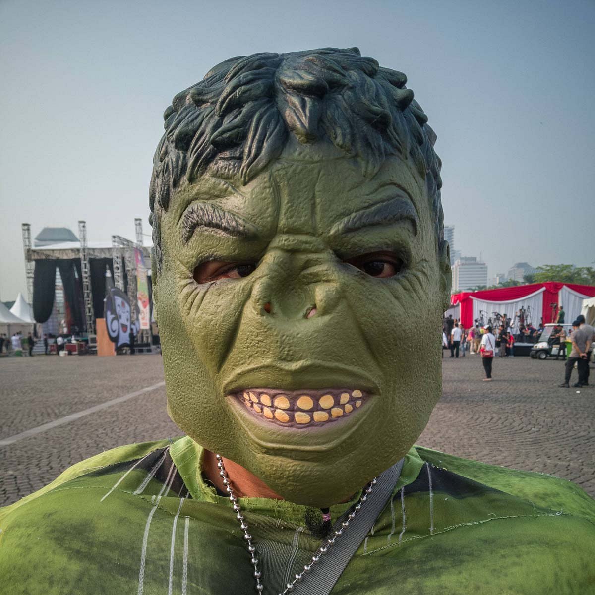 Die witzigsten & coolsten Cosplays: Ohne-Nase-Hulk