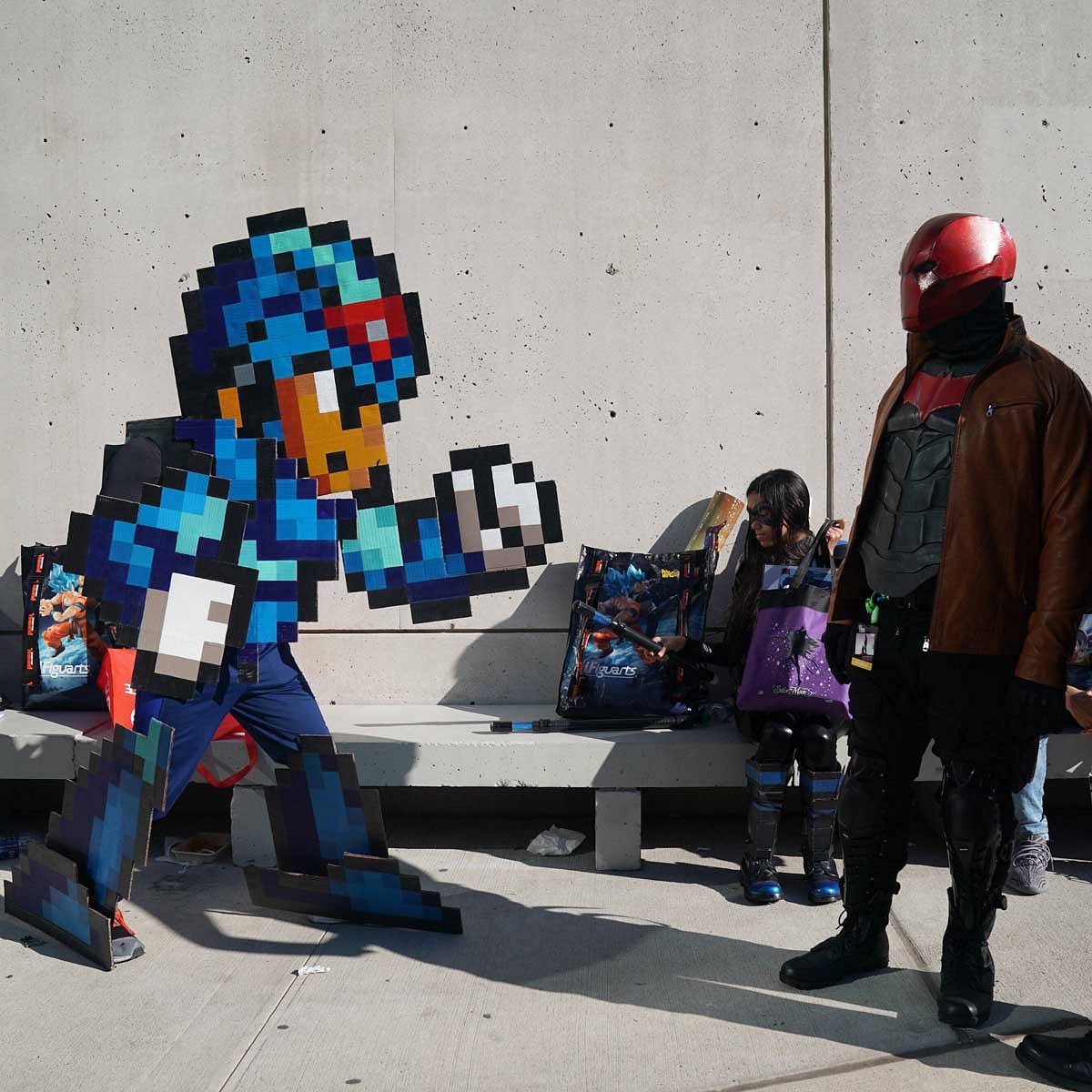 Die witzigsten & coolsten Cosplays: Pixel-Mega-Man