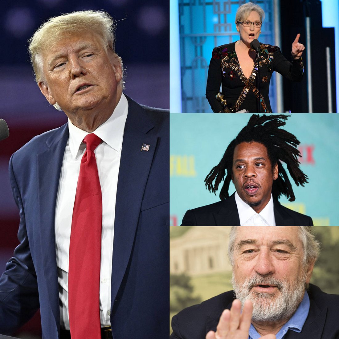 Donald Trump peinliche Momente: Streit mit Hollywood-Stars