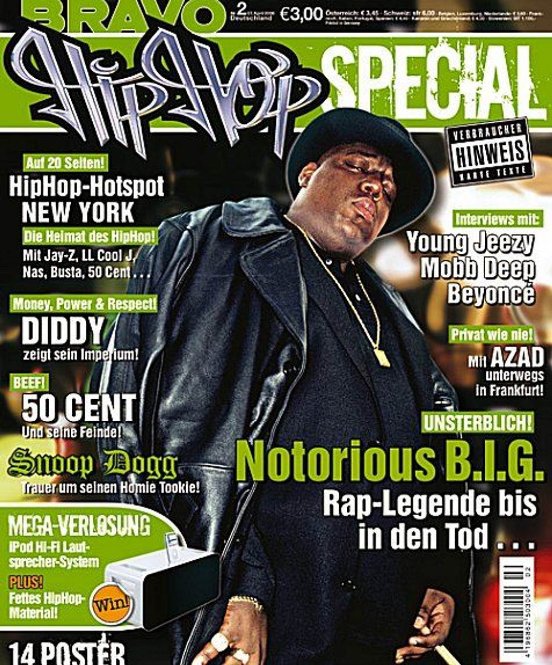 BRAVO HIPHOP-Special: Notorious B.I.G.!