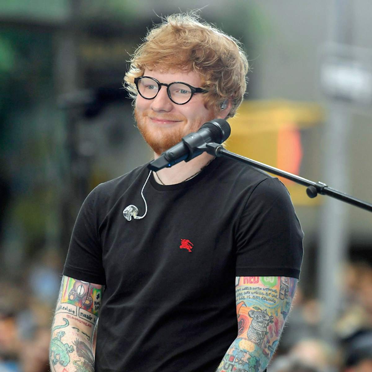 Der Sänger Ed Sheeran