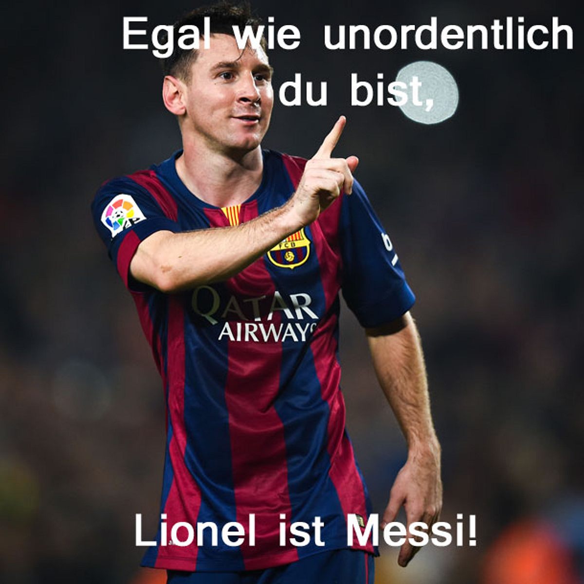 Egal wie Witze Lionel Messi