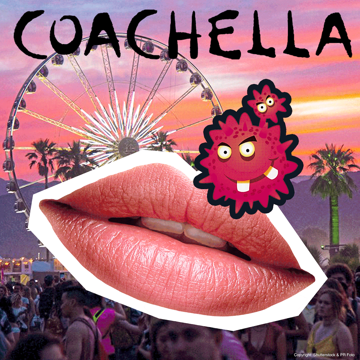 Auf dem Coachella-Festival gab es in diesem Jahr ungewöhnlich viele Herpes-Fälle.