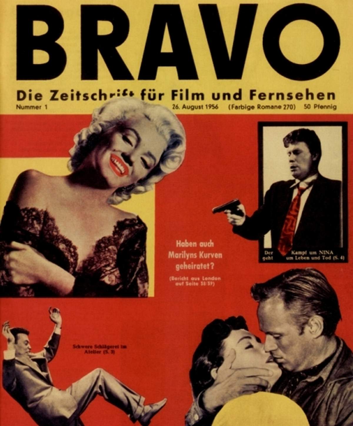 Die allererste BRAVO (Ausgabe 1, 1956)