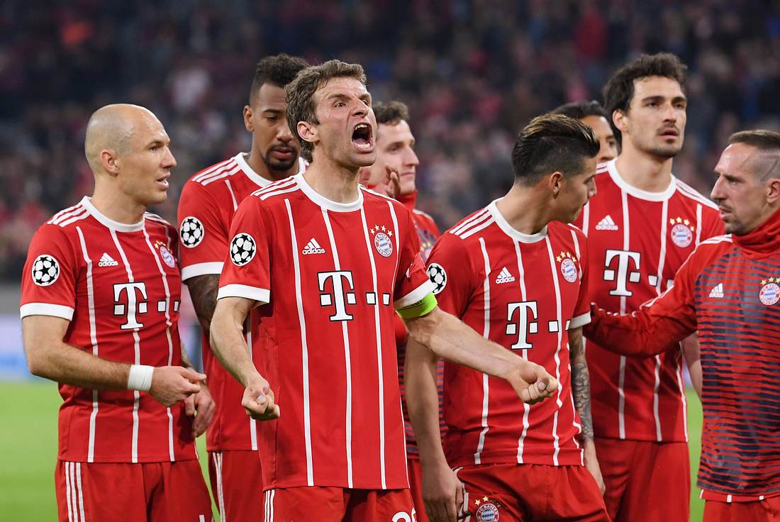 Kracher: Im Halbfinale der Champions League bekommen es die Bayern mit Real Madrid zu tun.
