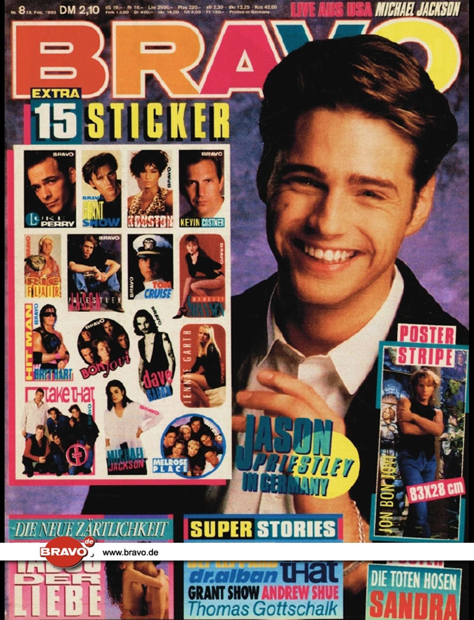 BRAVO Titelbilder 1993 BRAVO Titelbilder 1993 BRAVO