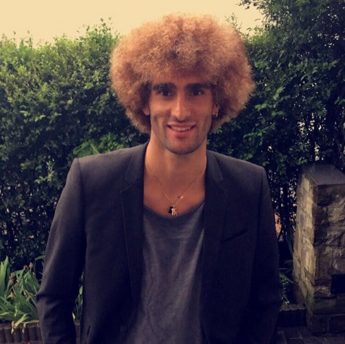 Marouane Fellaini Frisur