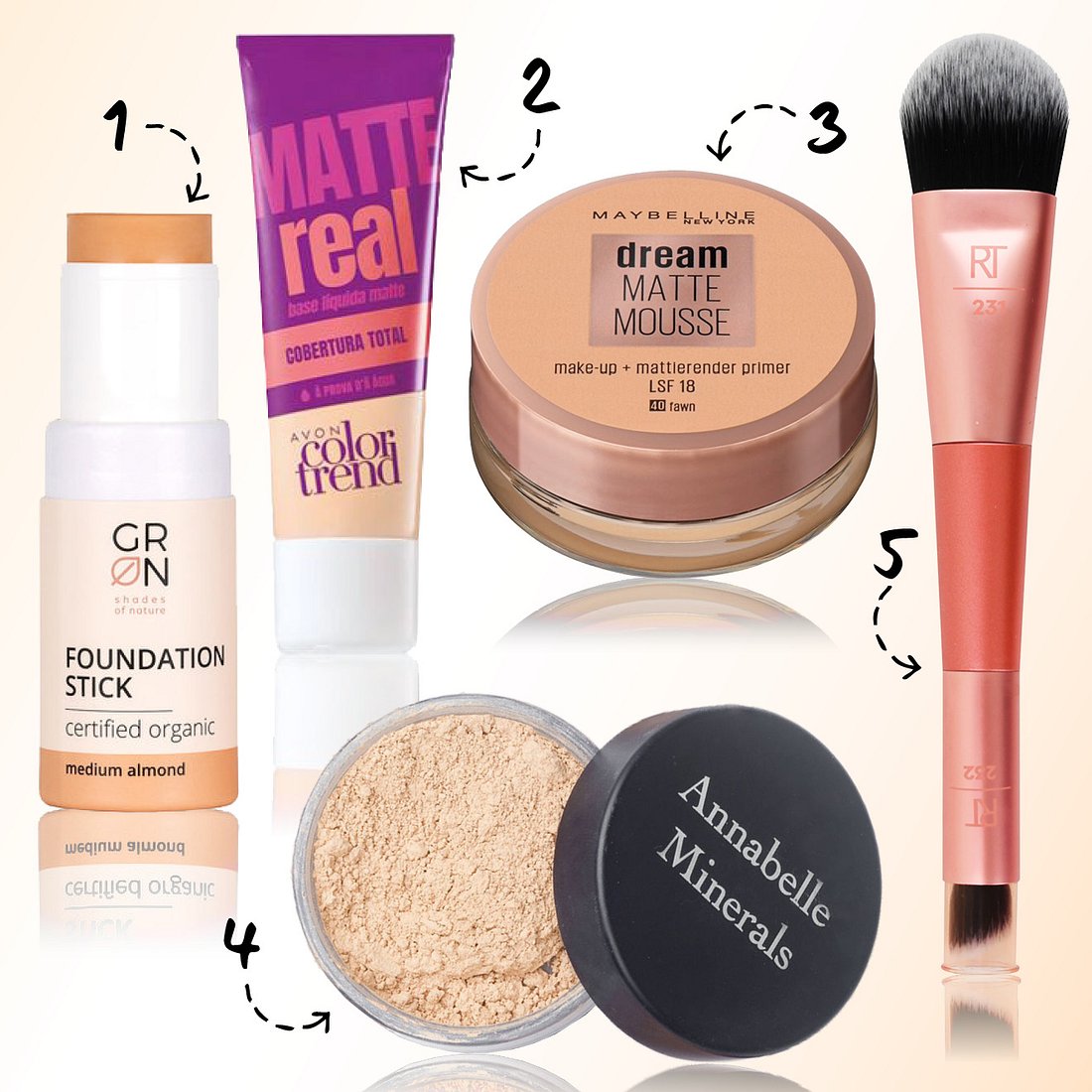 Foundation richtig auftragen: Mit diesen Produkten funktioniert's