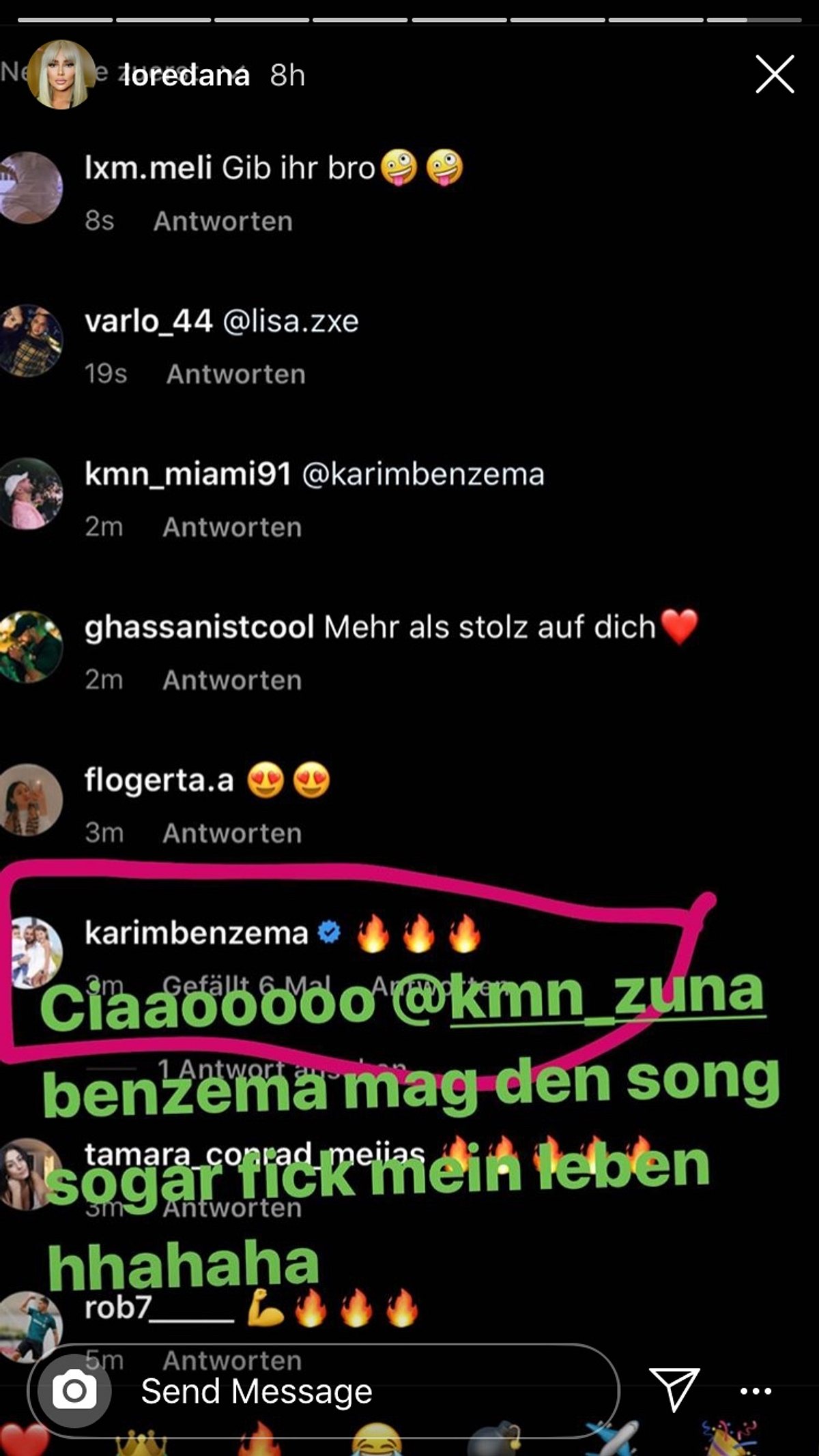 Fußball-Megastar Karim Benzema feiert Song von Zuna
