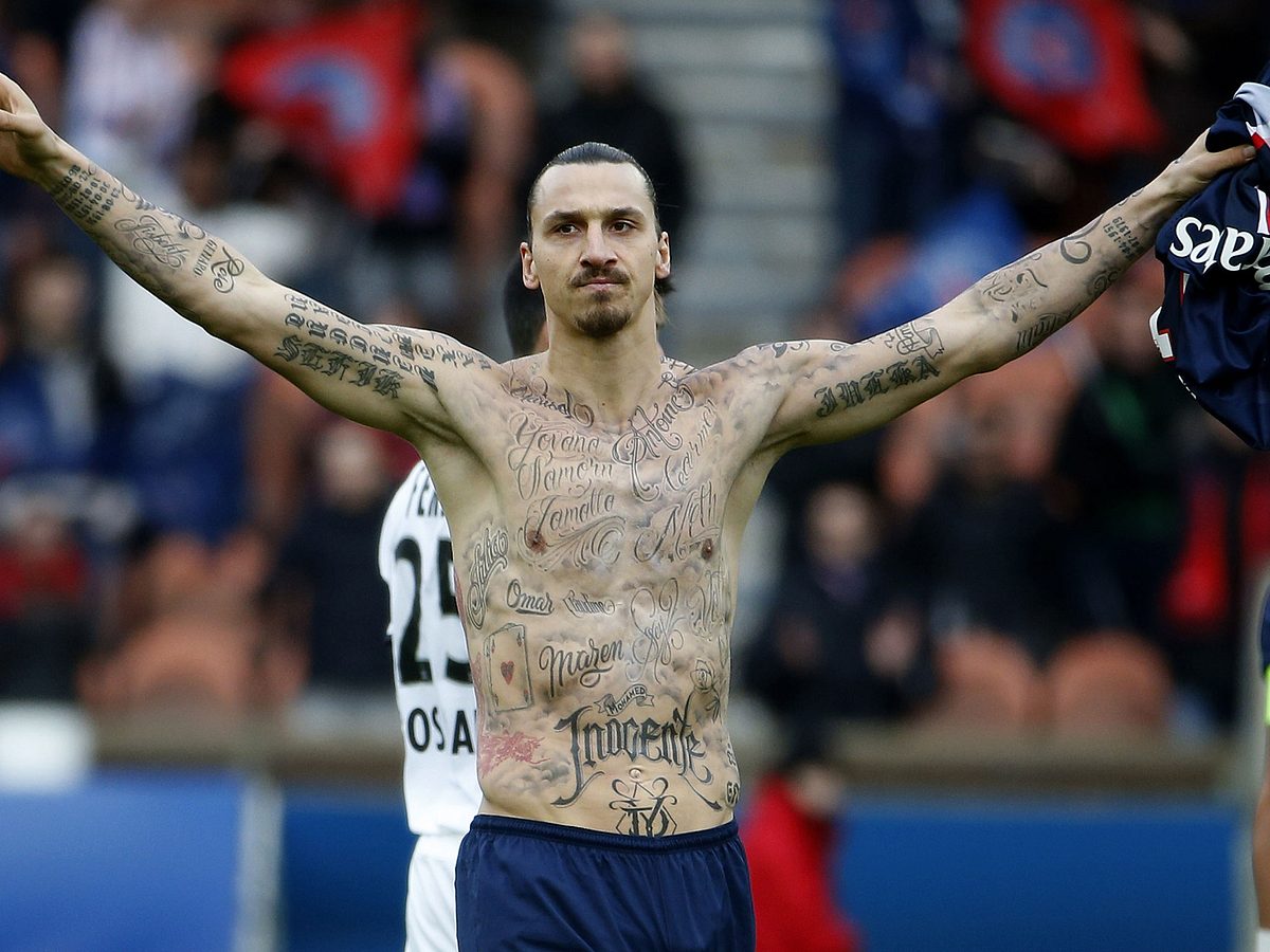 Zlatan Ibrahimovic Tattoos