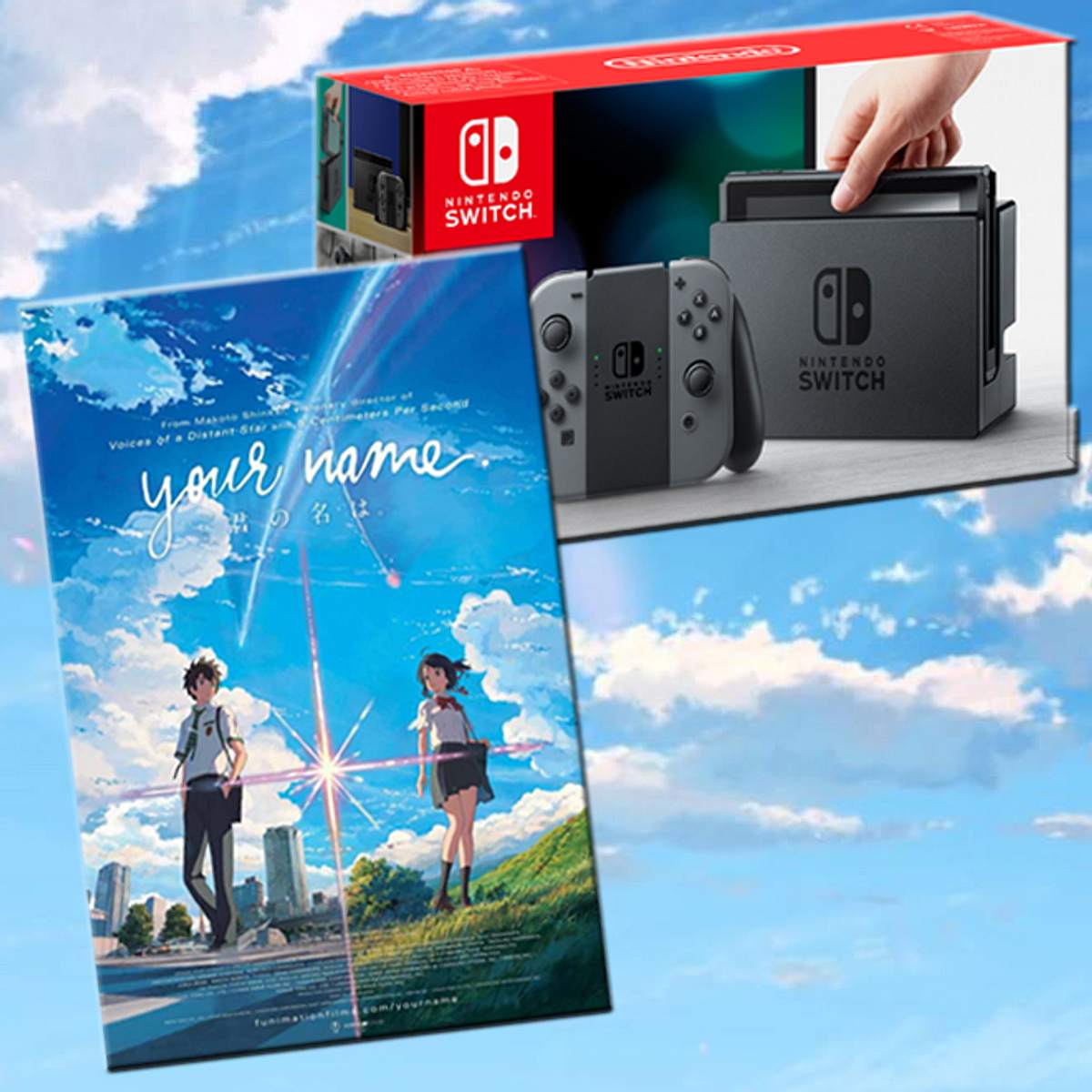 Gewinne zum Kinostart von Your Name eine Nintendo Switch!