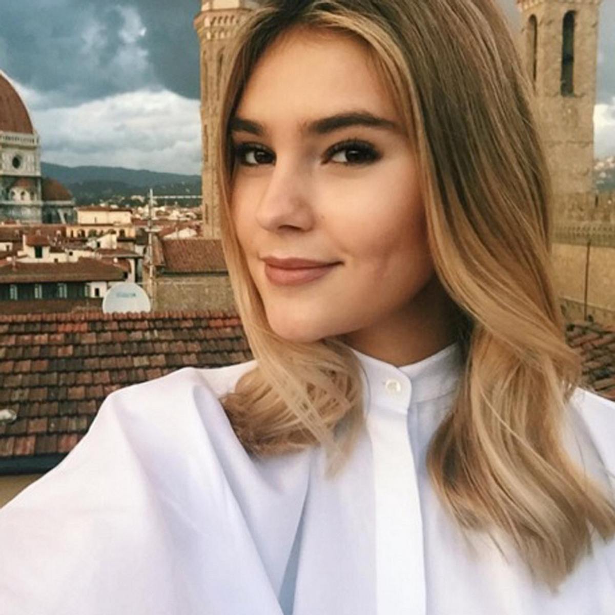 Stefanie Giesinger hatte einen Autounfall