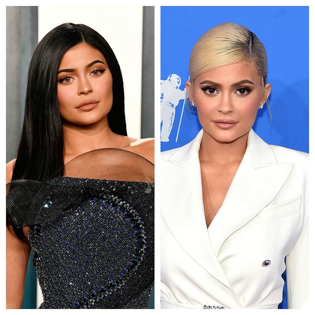 Haarfarben Wechsel der Stars Kylie Jenner