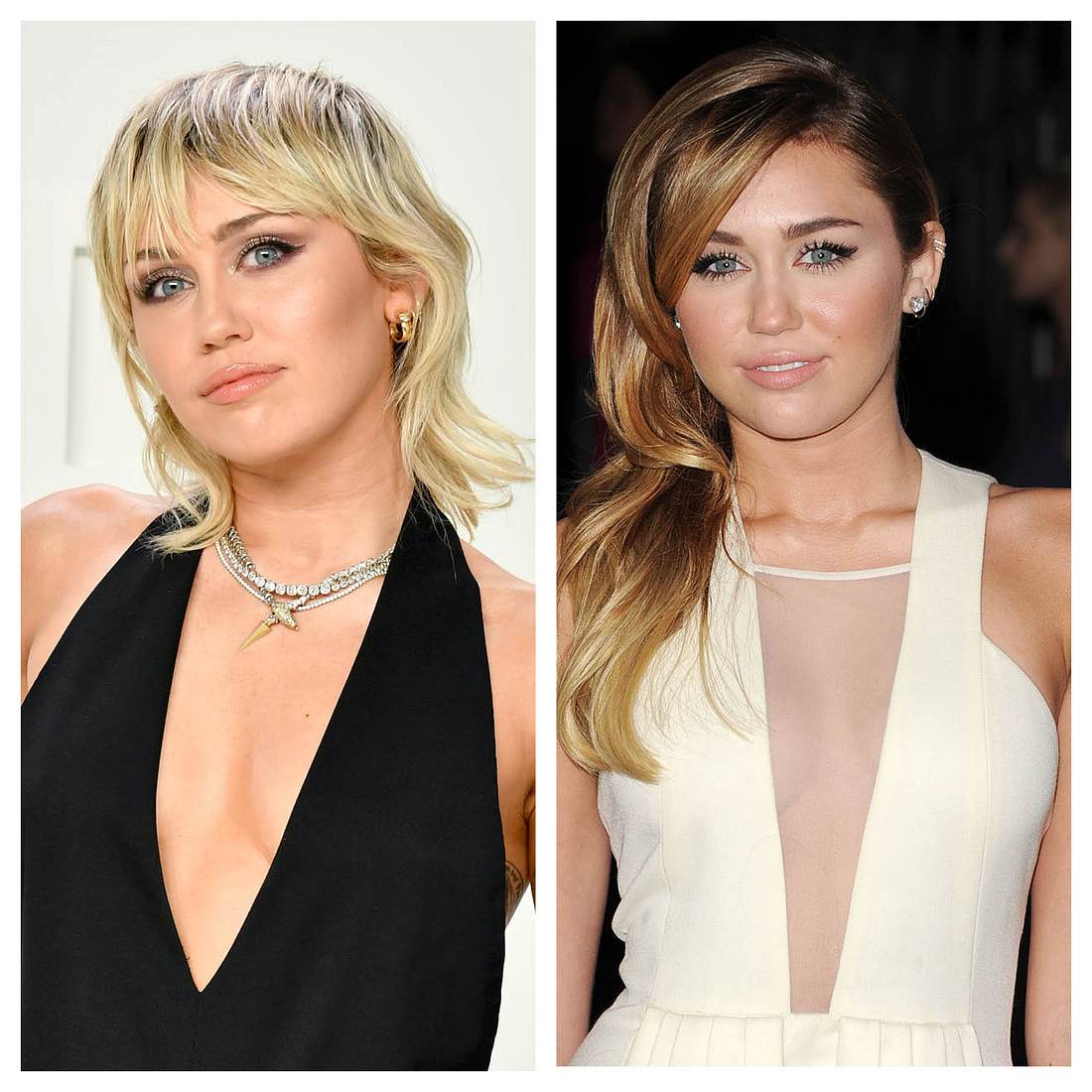 Haarfarben Wechsel der Stars Miley Cyrus