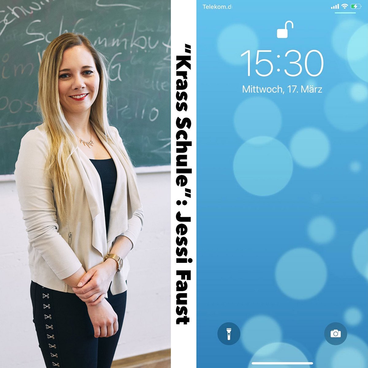 Krass Schule: Handy-Hintergrundbild Jessi Faust