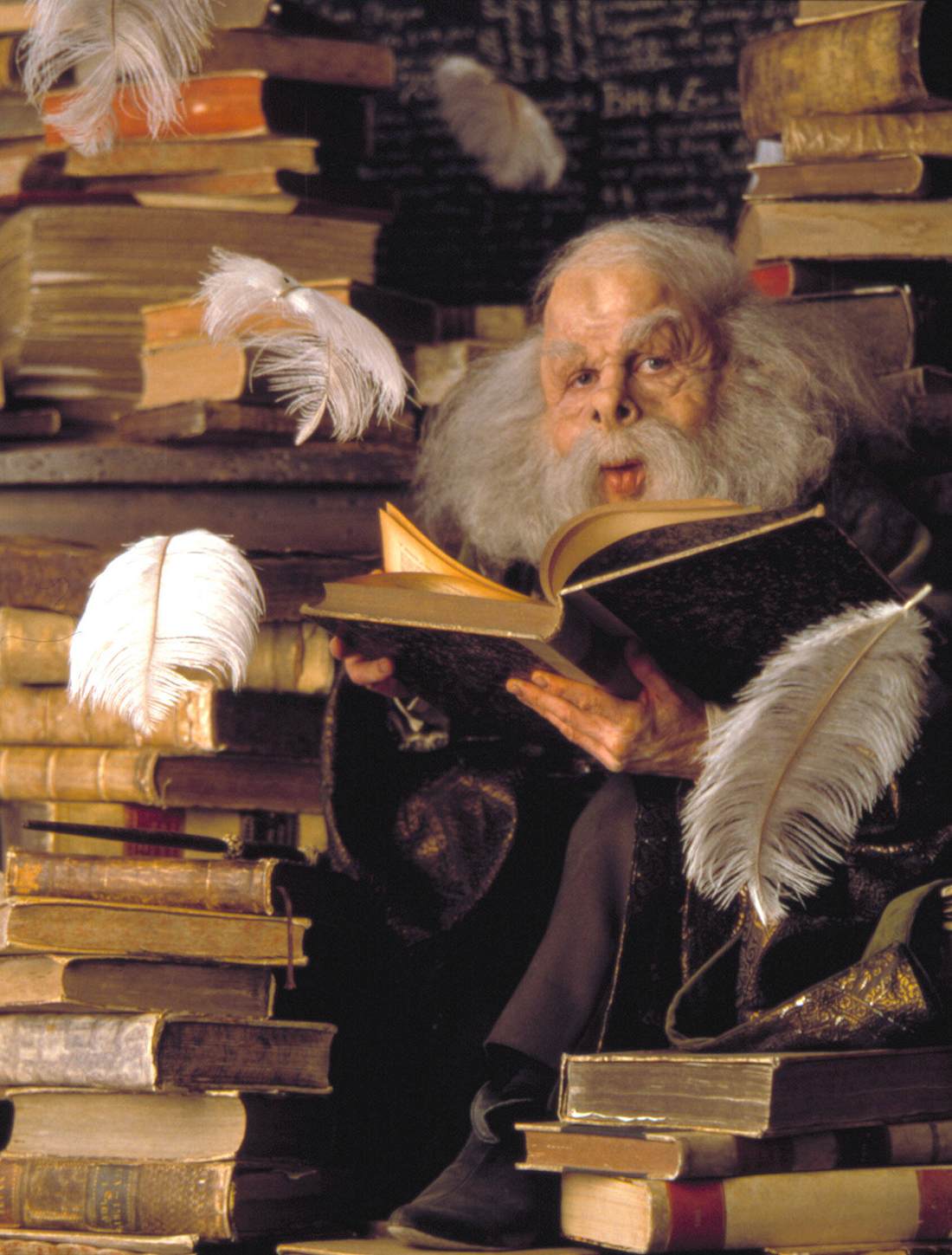 Harry Potter-Film-Schauspieler in der Serie: Warwich Davis als Filius Flitwick