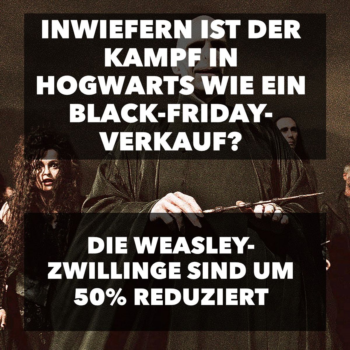 Harry Potter Witze: Black Friday