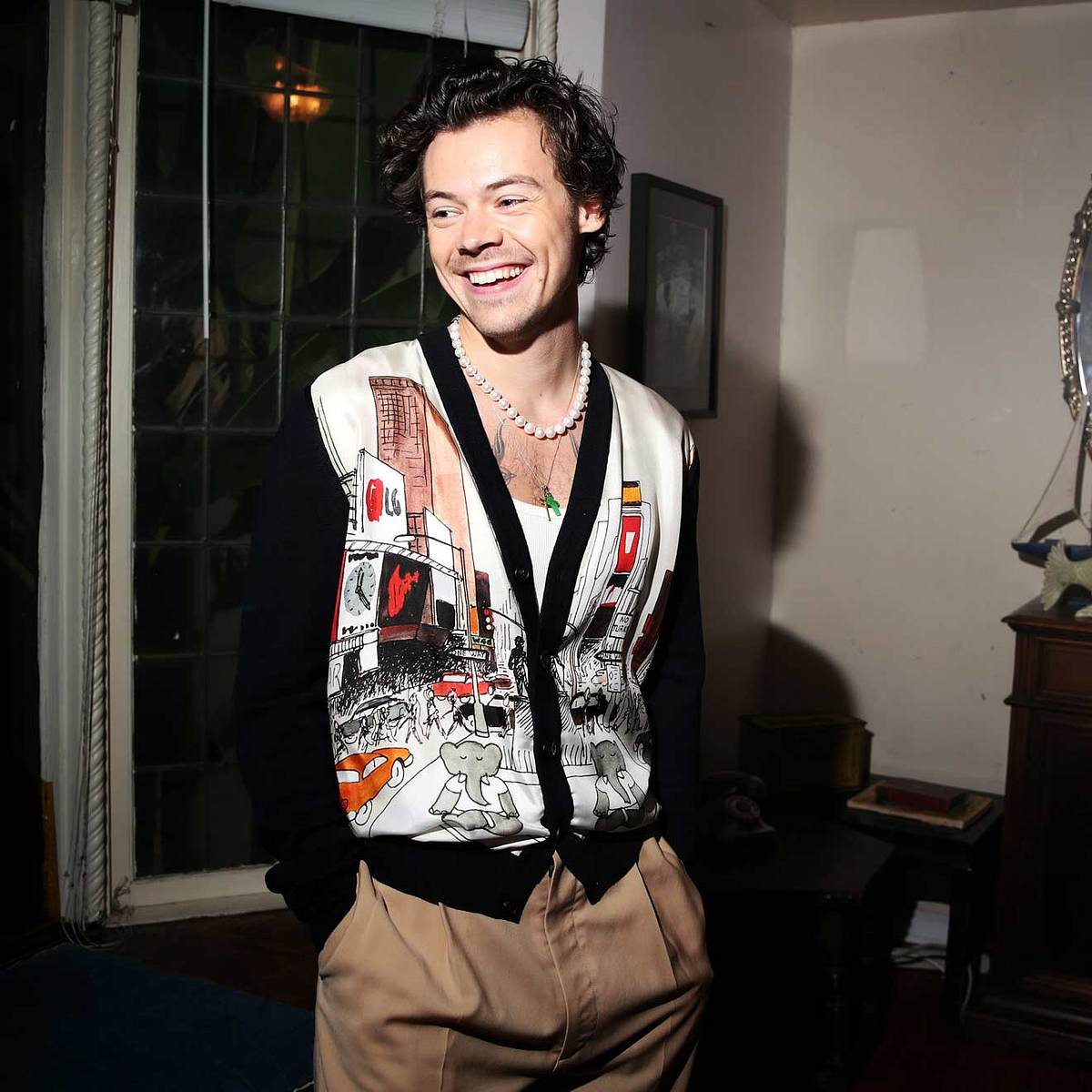 Harry Styles besucht einen Fan zu Hause