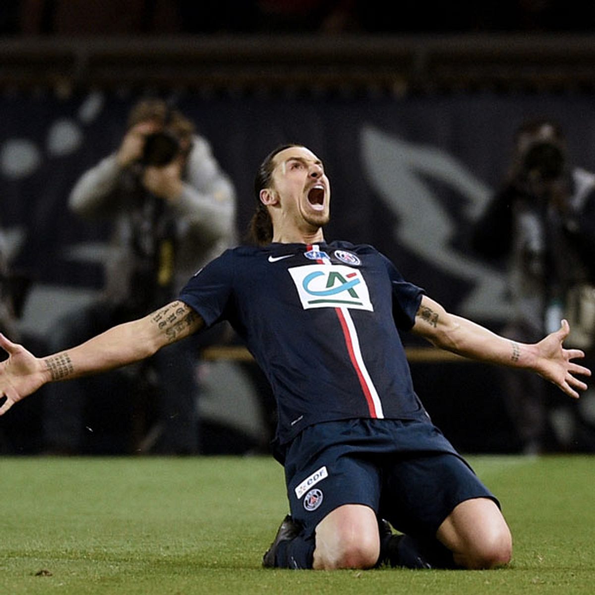 Zlatan Ibrahimovic hat ein Traumtor erzielt.