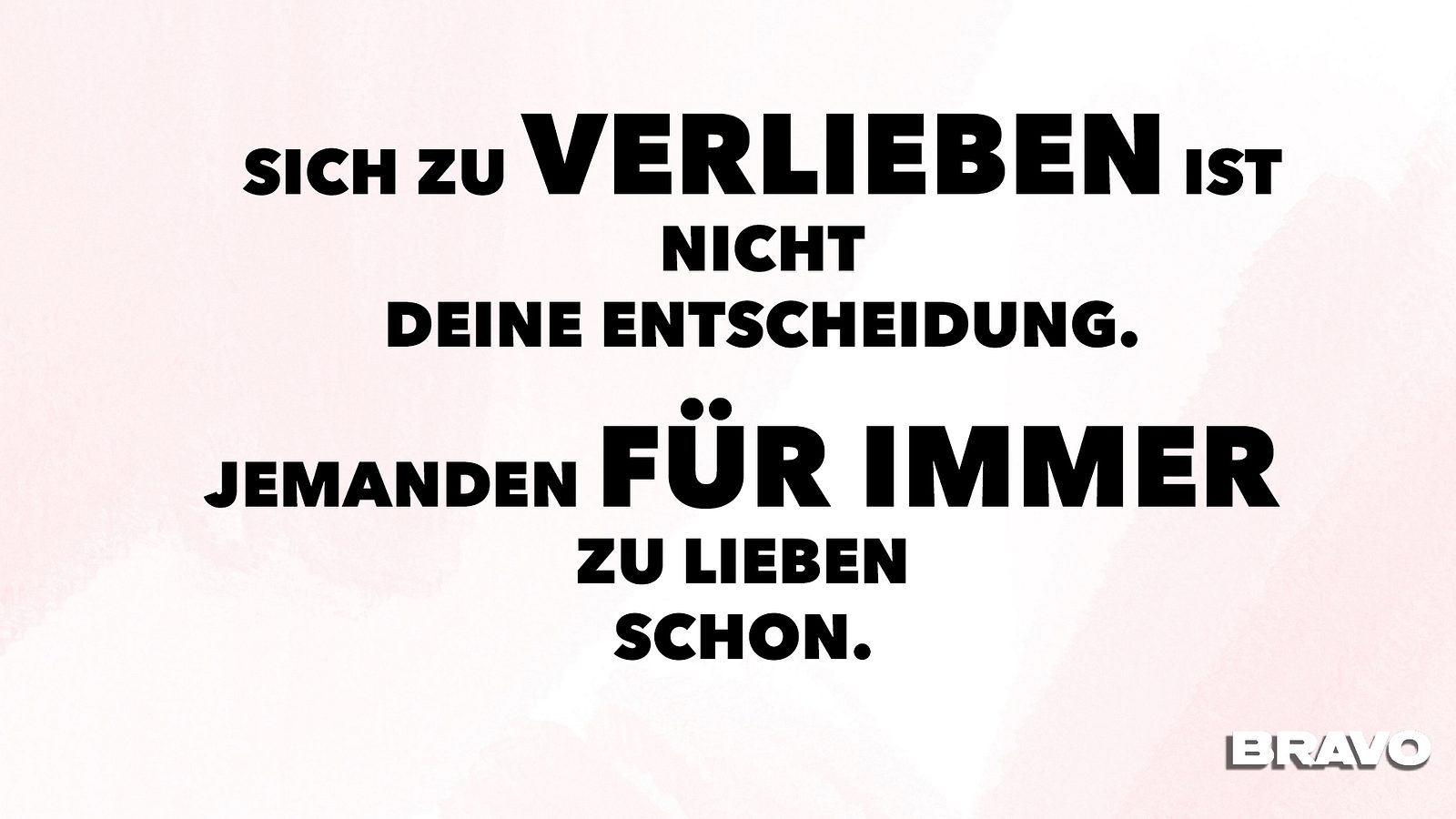 130+ Sprüche zum Nachdenken Über Gefühle, Liebe und Leben BRAVO