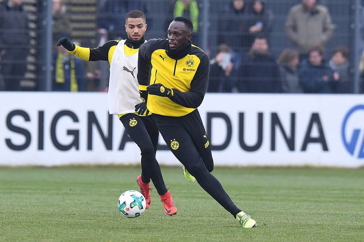 BVB: Bolt trainiert mit Götze & CO.