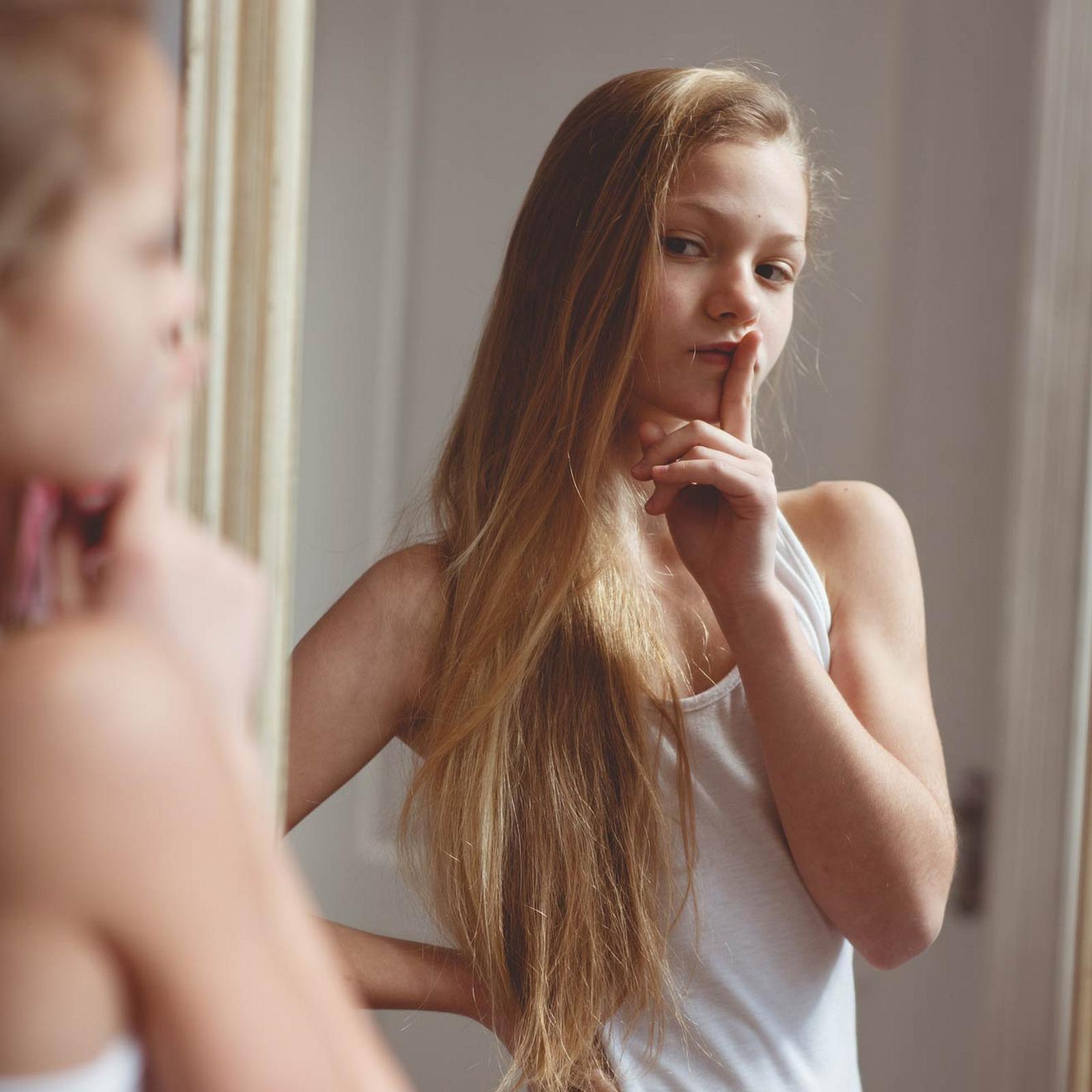 Teenage Mirror Shots