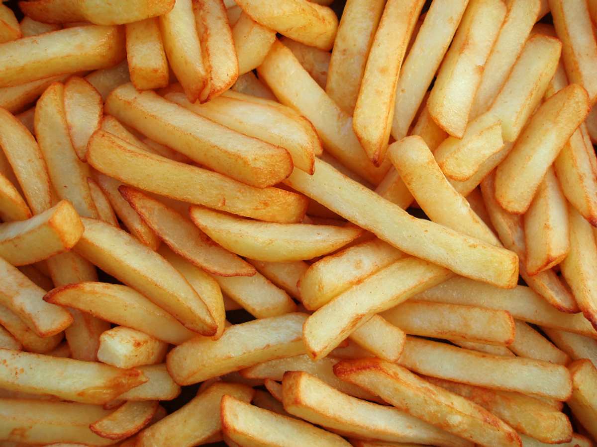 Pommes Frites sind - wie immer - schlecht für unseren Körper