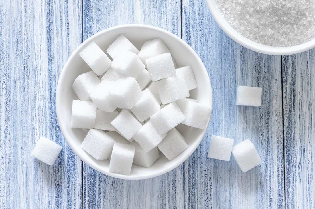 Zu viel Zucker ist ungesund.