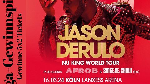 jason-derulo-ticketverlosung - Foto: PR