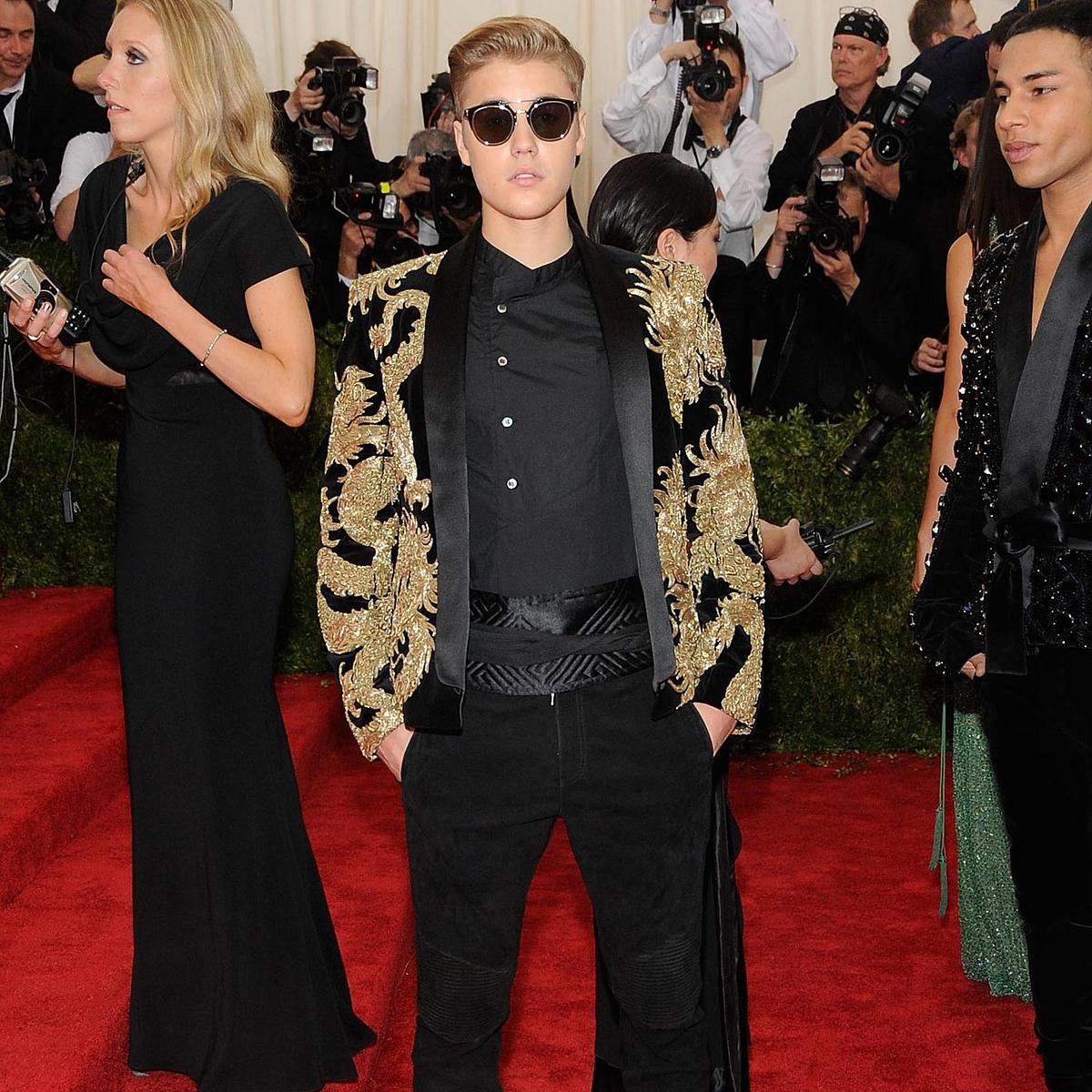 Justin Bieber auf der Met Gala 2015