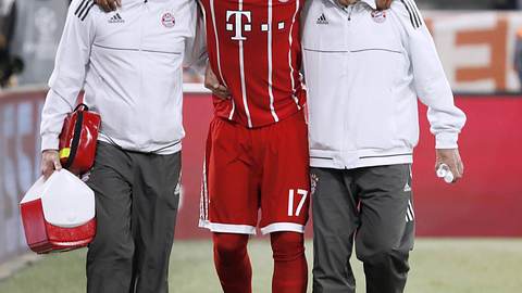 Jerome Boateng vom FC Bayern München droht auf Grund einer Oberschenkelverletzung das WM-Aus. - Foto: Imago/ Laci Perenyi