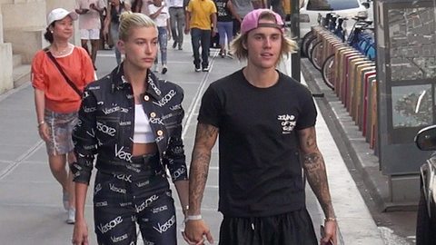 Justin Bieber und Hailey würden sich auch als Simpsons-Figuren gut machen... - Foto: Getty Images