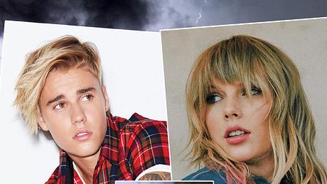 Justin Bieber & Taylor Swift Skandal: Das steckt hinter dem Streit! - Foto: canebisca/ stock.adobe.com, Universal Music, Getty Images