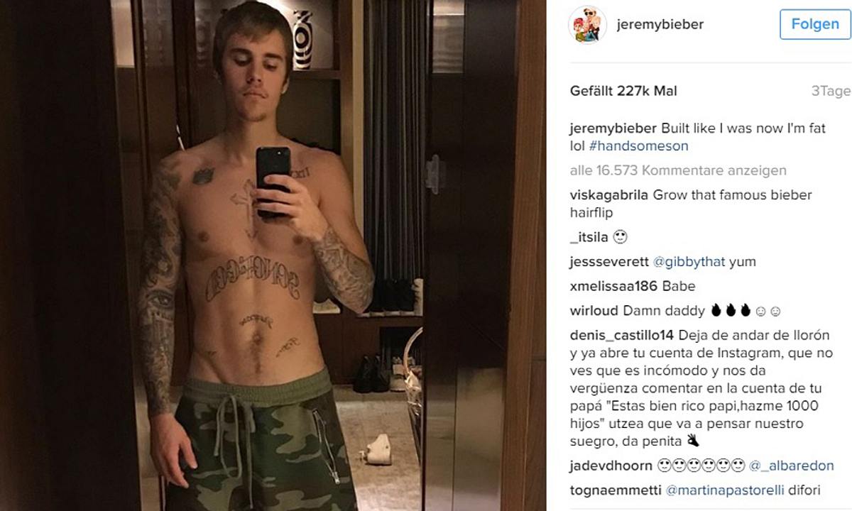 Justin Bieber ist zurück bei Instagram