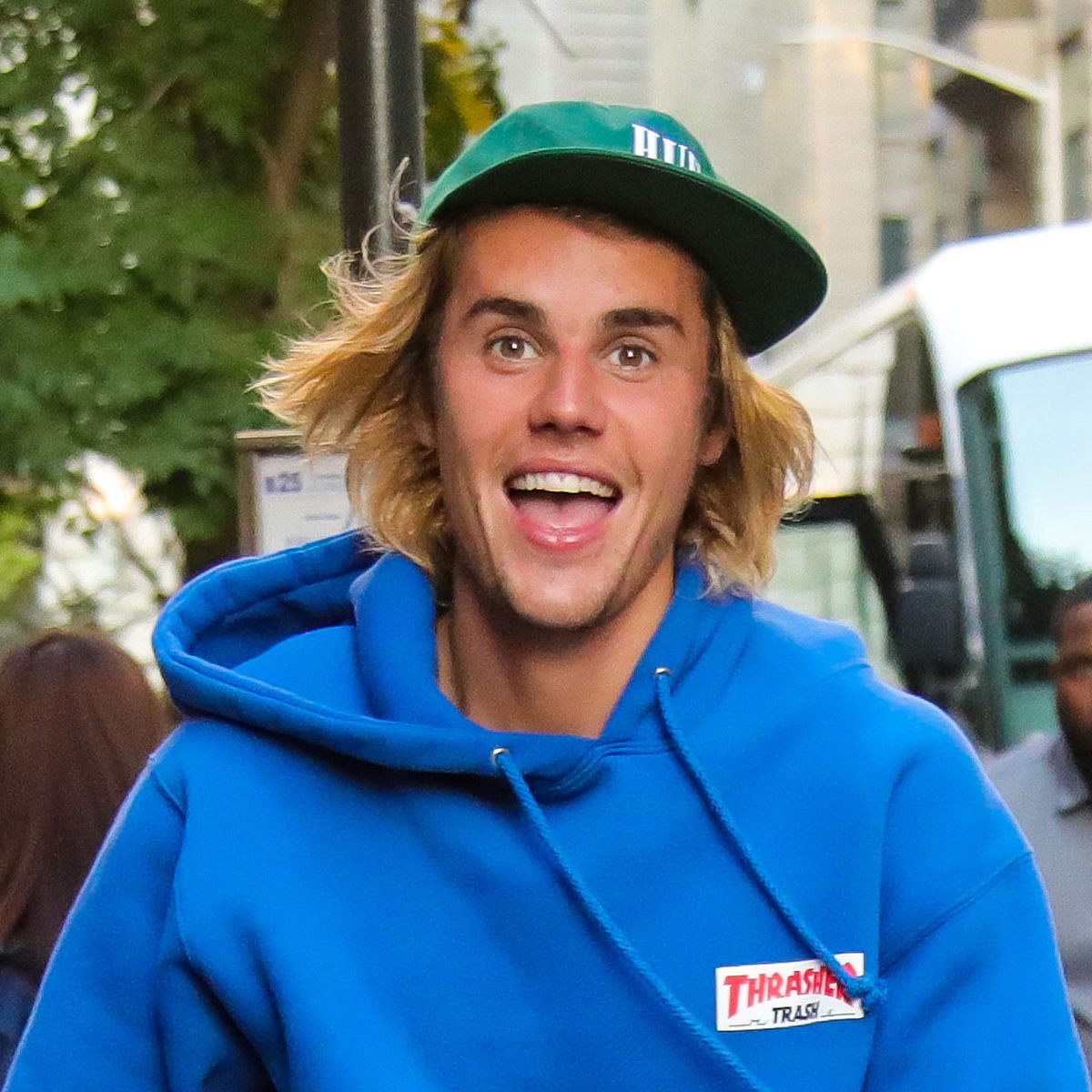 Justin Bieber fand seine Aktion ziemlich witzig