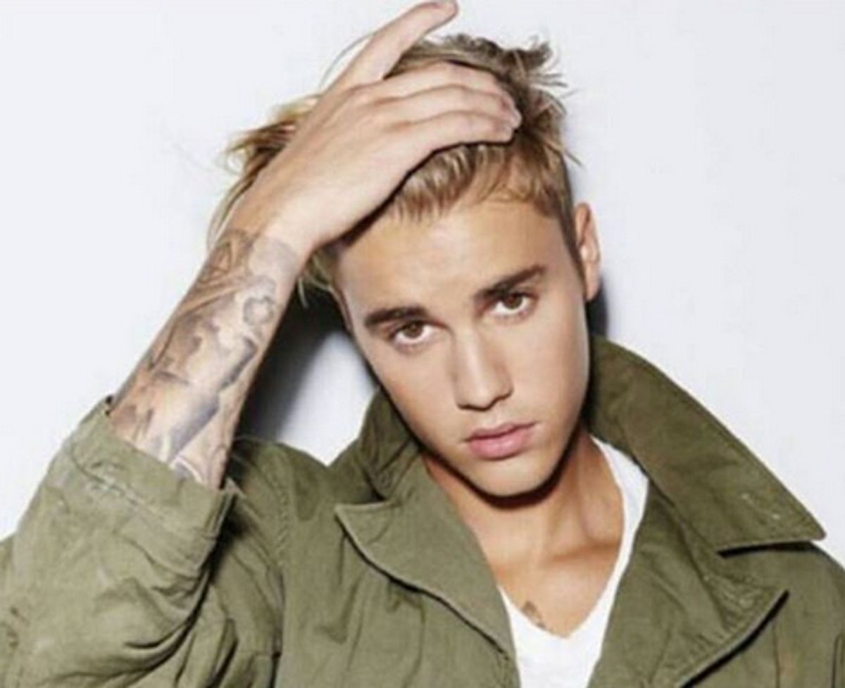 Justin Bieber komplett nackt