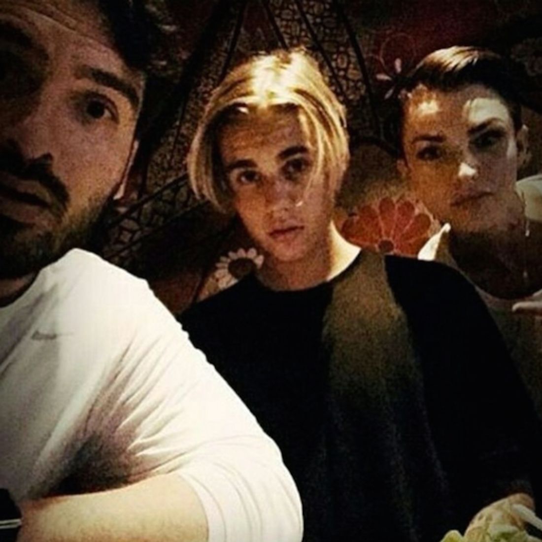 Justin Bieber lange Haare