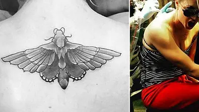 Kaley Cuoco hat ihr Hochzeits-Tattoo überstechen lassen! - Foto: Instagram/kaleycuoco