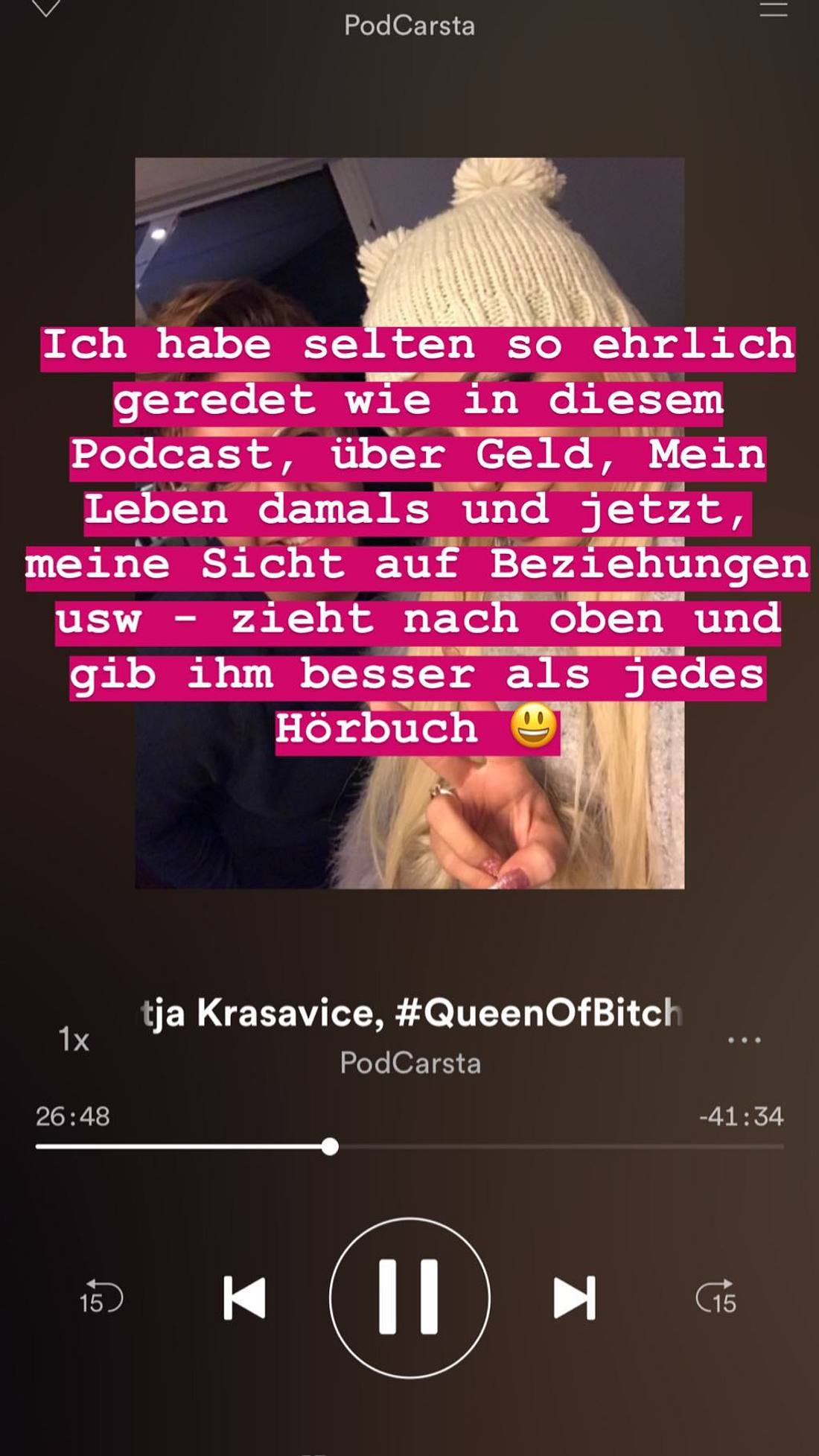 Katja Krasavice hat jetzt einen Podcast