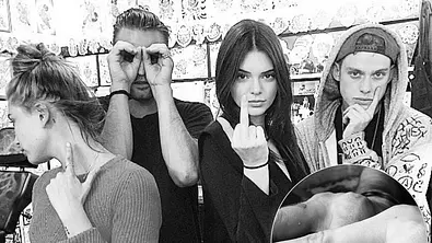 Kendall Jenners erstes Tattoo! - Foto: Scrennshot/Instagram