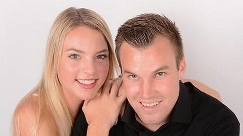 Kevin Großkreutz und seine Freundin Caro. - Foto: Facebook: Kevin Großkreutz