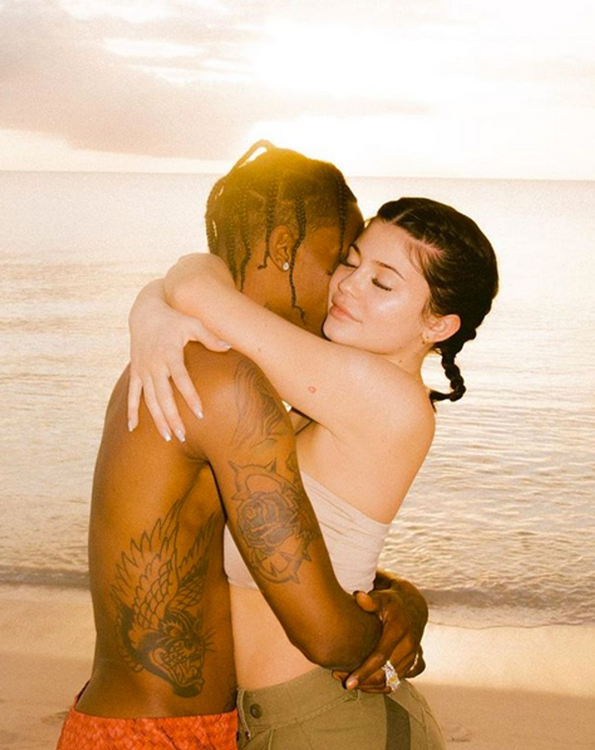 Kylie Jenner und Travis Scott sind total in Love