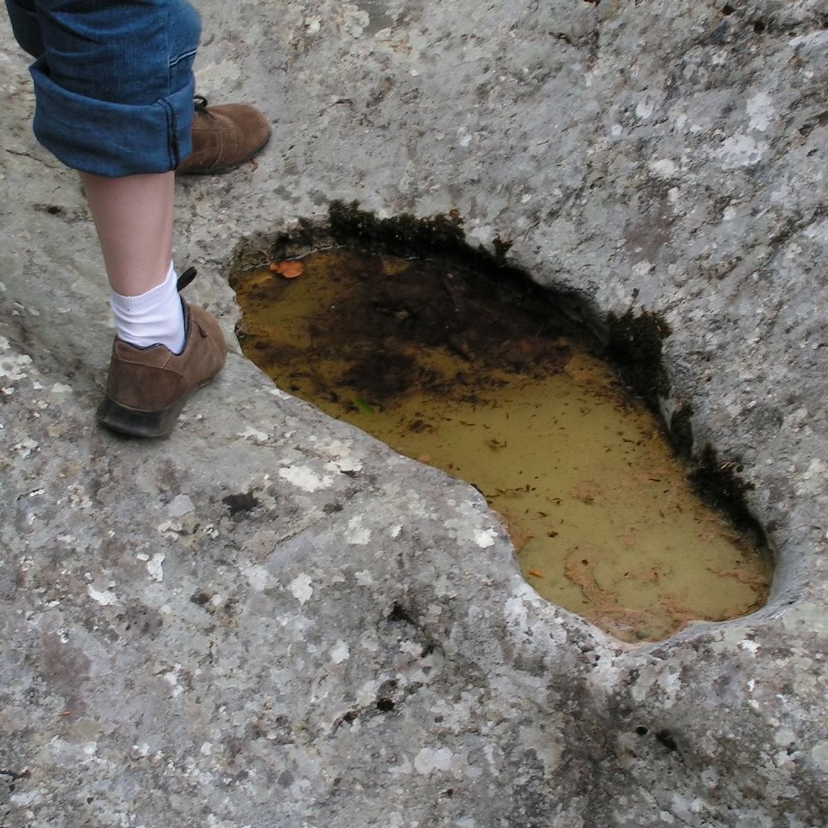 Bigfoot war hier! Gigantische Fußabdrücke sind ein Indiz für den Waldbewohner.