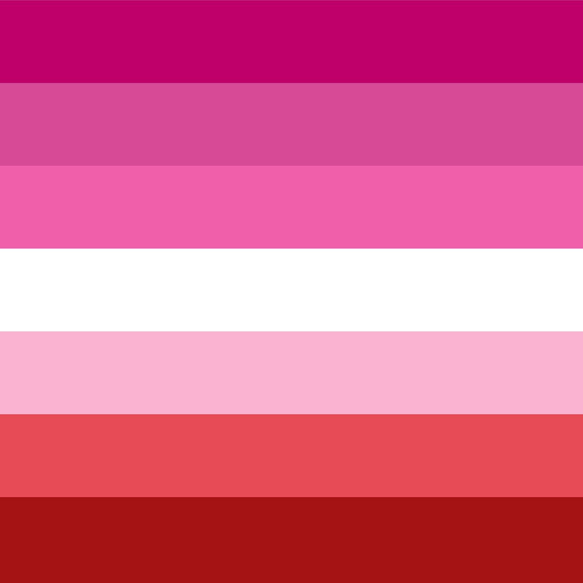 LGBTQ+-Flag: Was bedeutet sie? - Lesbisch