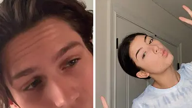TikTok-Star Lil Huddy: Fieser Prank mit Charlie DAmelio - Foto: Instagram @charlidamelio/@lilhuddy