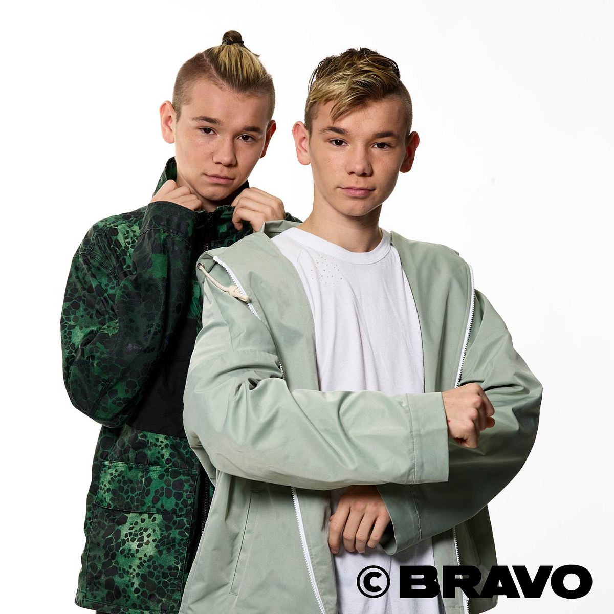 Marcus und Martinus beim BRAVO-Shooting