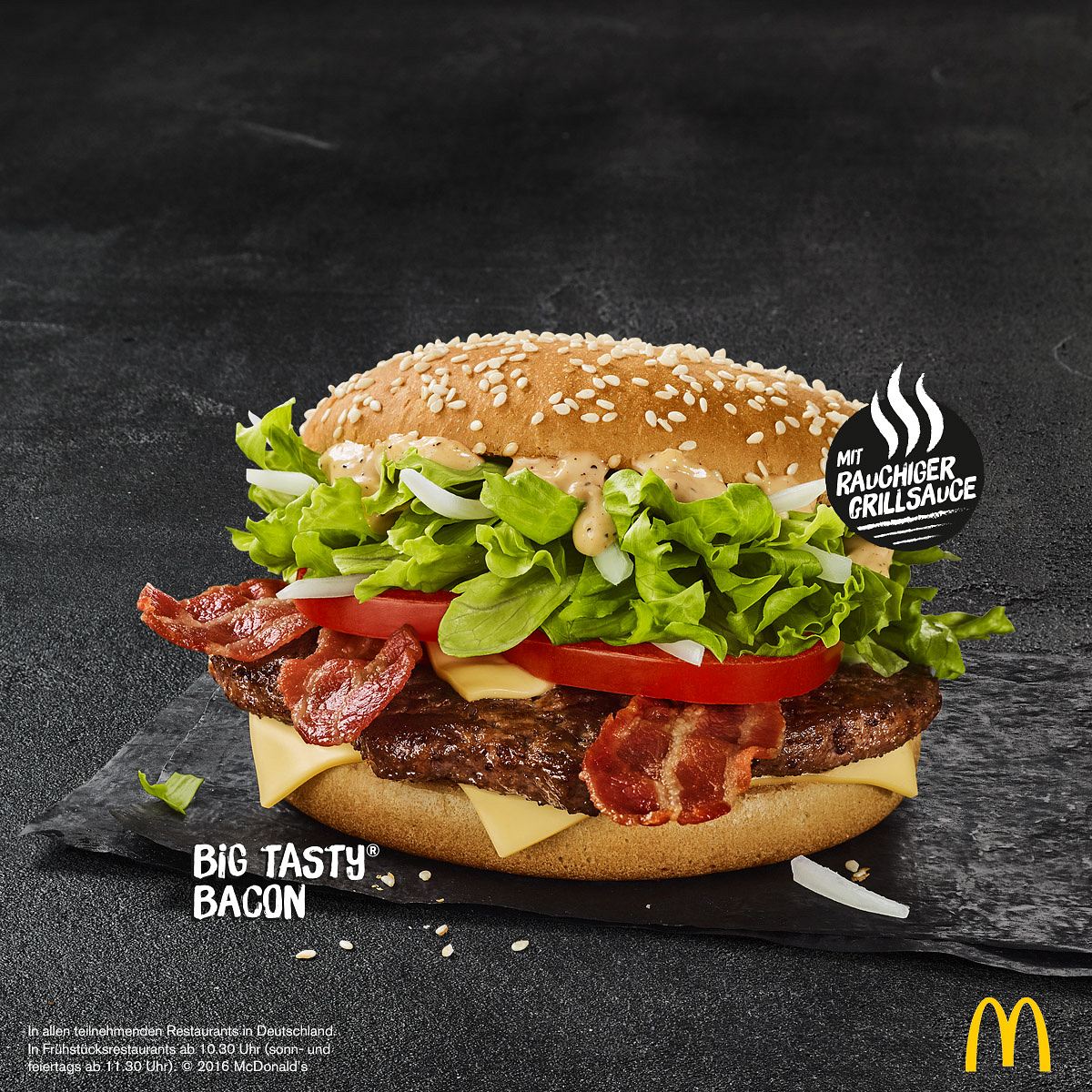 McDonalds: Big Tasty Bacon immer im Sortiment