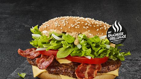 McDonalds: Big Tasty Bacon immer im Sortiment - Foto: McDonalds